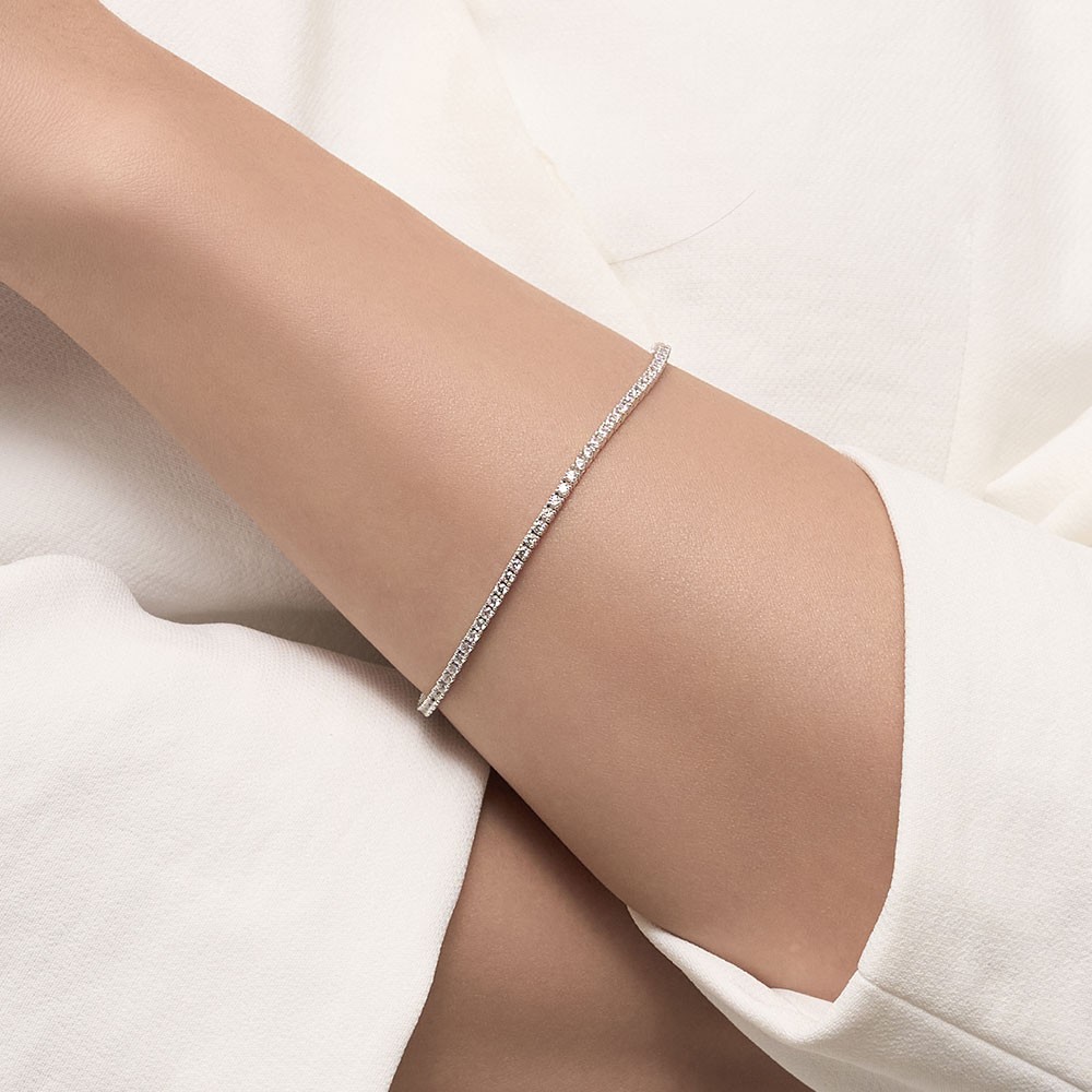 모이사나이트 다이아몬드 테니스 팔찌 4발 1.7mm (소) 요약정보 및 구매