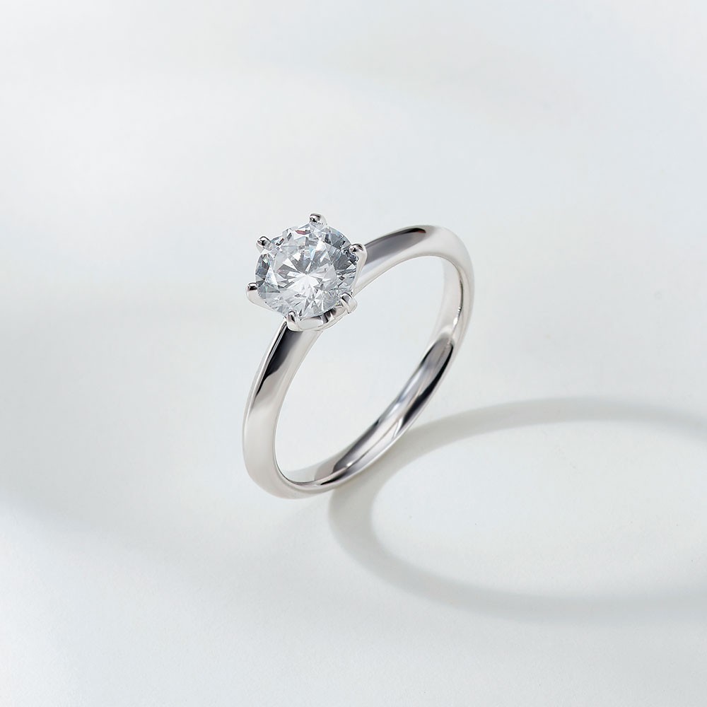 1캐럿 랩 다이아몬드 반지 6프롱 요약정보 및 구매