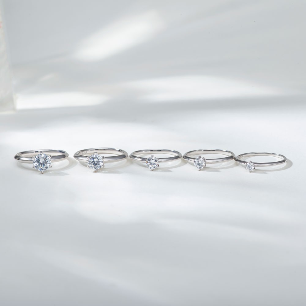 1캐럿 랩 다이아몬드 반지 6프롱 요약정보 및 구매