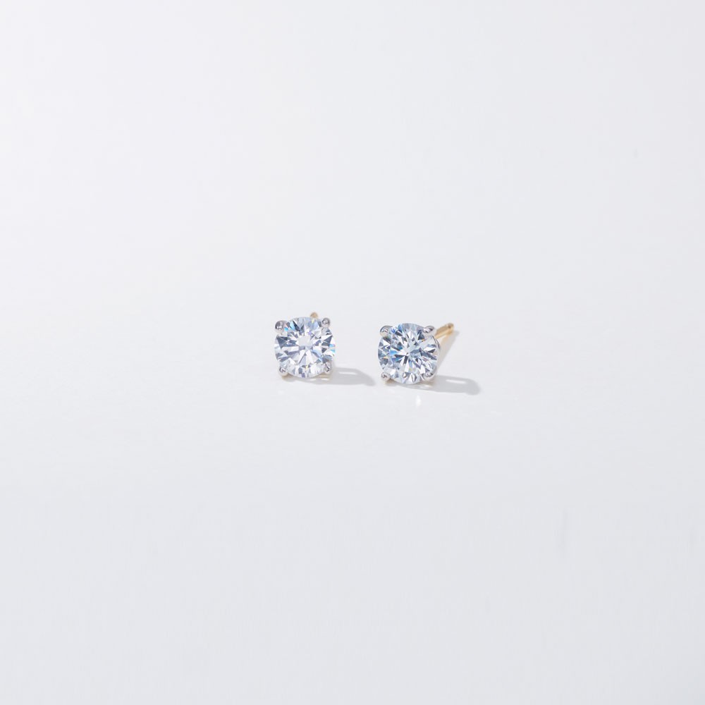 5부 랩 다이아몬드 귀걸이 4프롱 요약정보 및 구매