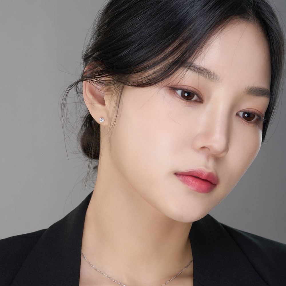 2부 랩 다이아몬드 귀걸이 4프롱 요약정보 및 구매