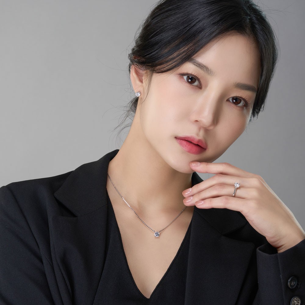 캐럿 랩 다이아몬드 목걸이 4프롱 요약정보 및 구매