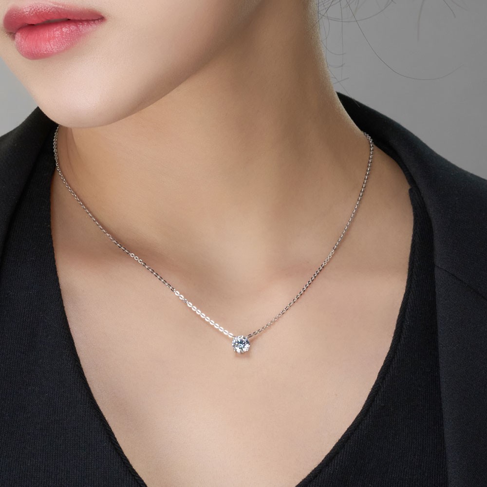 캐럿 랩 다이아몬드 목걸이 4프롱 요약정보 및 구매