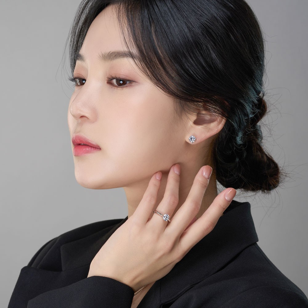 캐럿 랩 다이아몬드 반지 4프롱 요약정보 및 구매