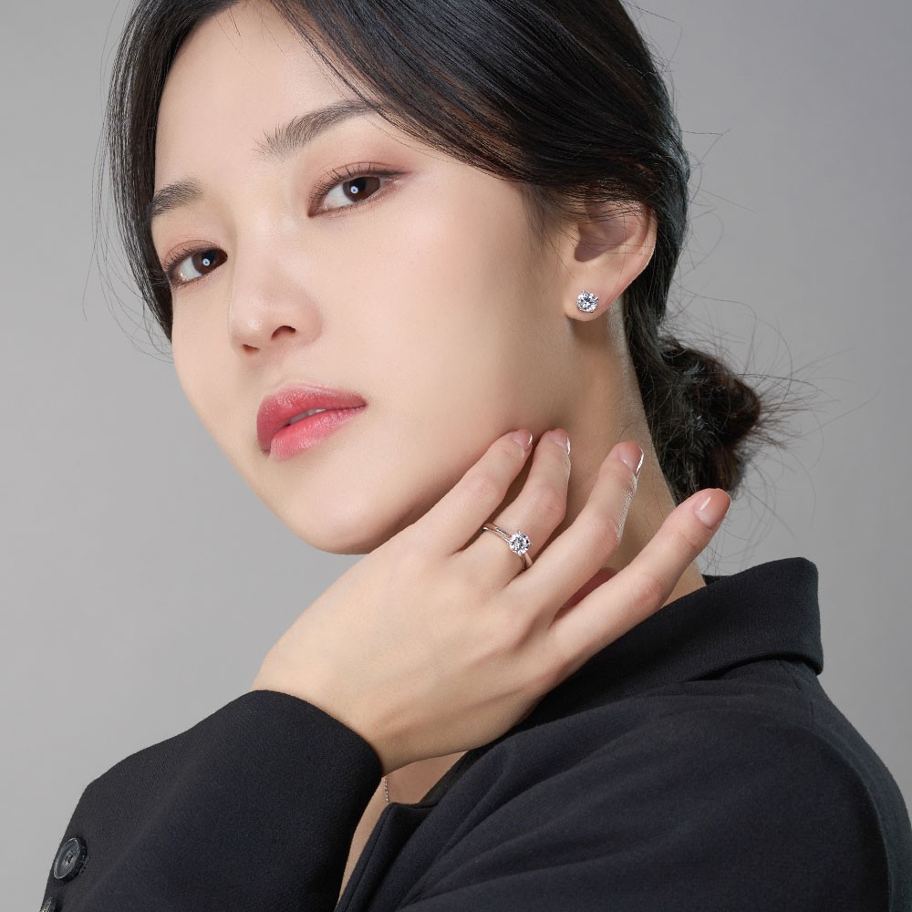 캐럿 랩 다이아몬드 반지 4프롱 요약정보 및 구매