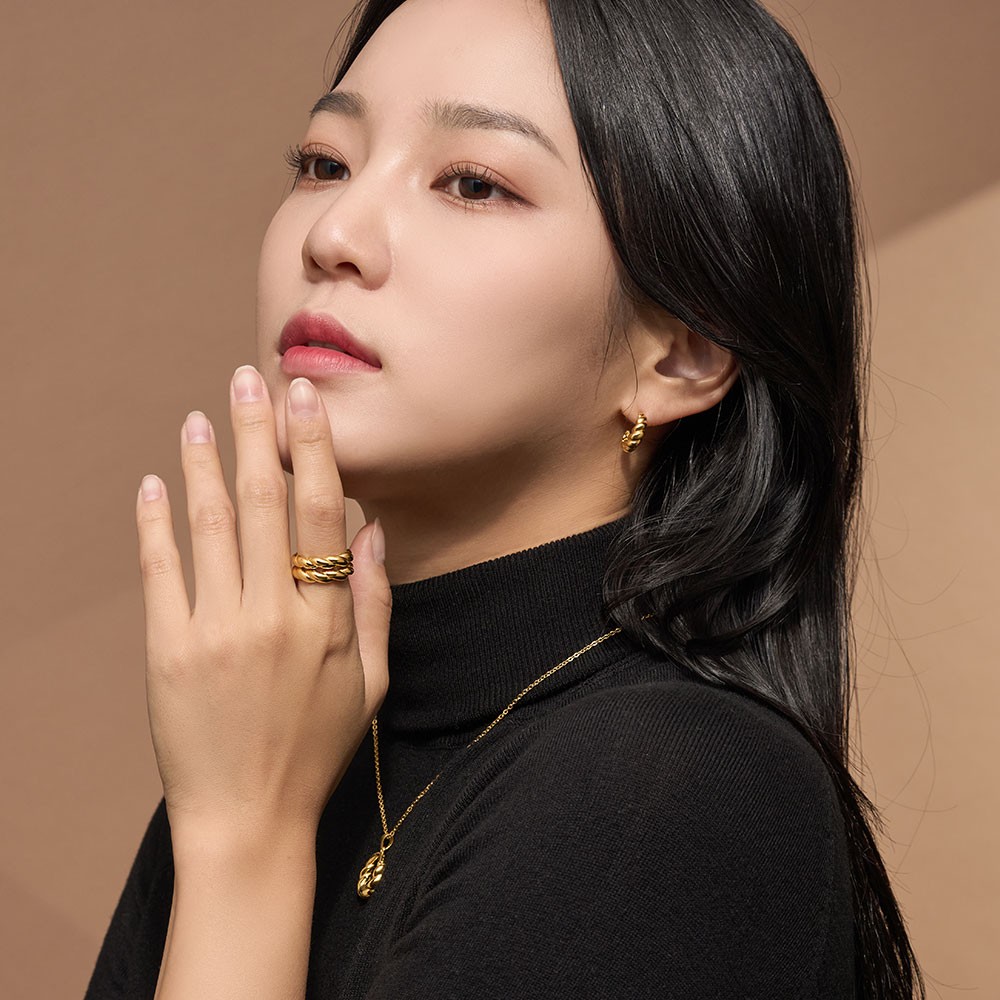 크루아상 쌍가락지 반지 요약정보 및 구매