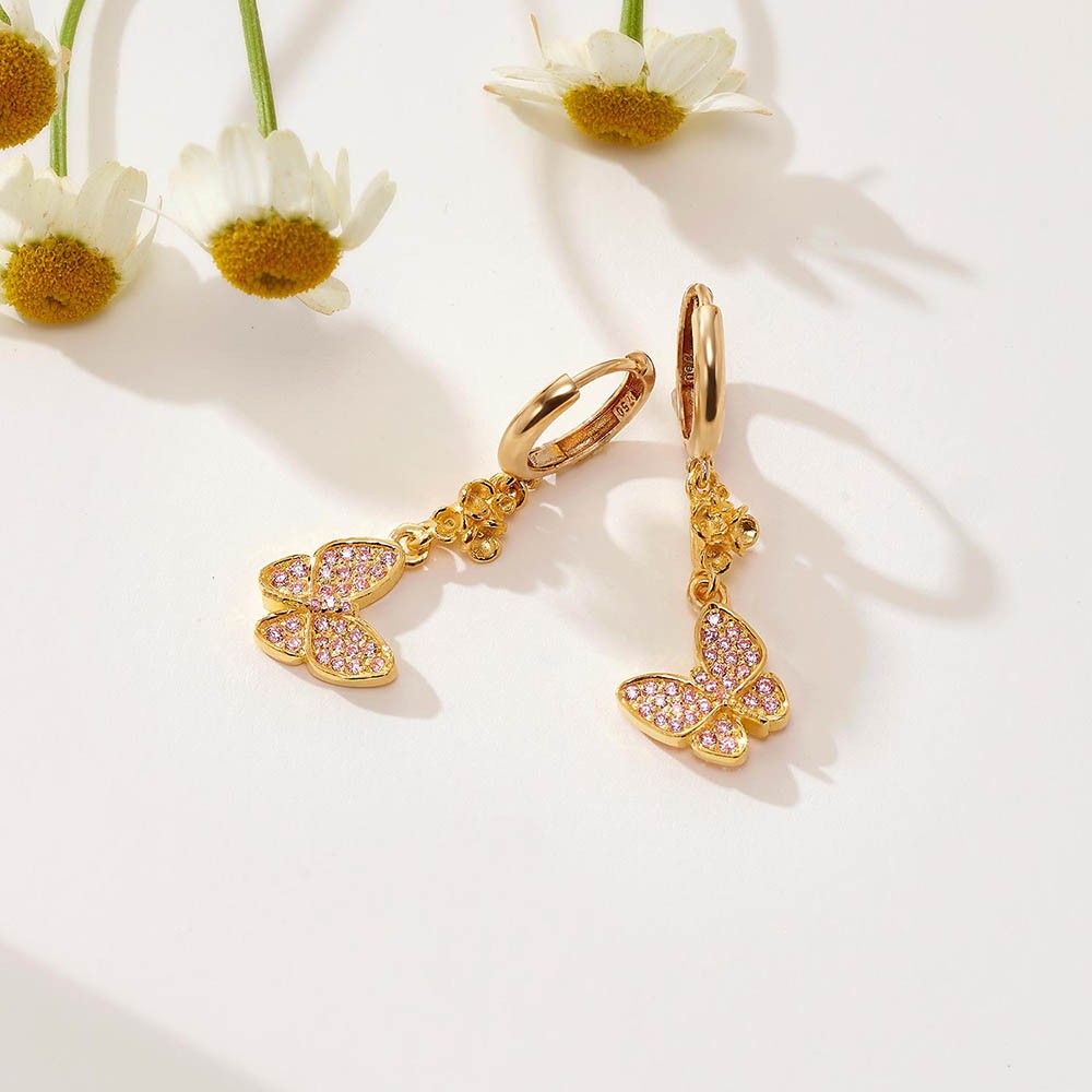 나비 꽃 원터치 귀걸이 요약정보 및 구매