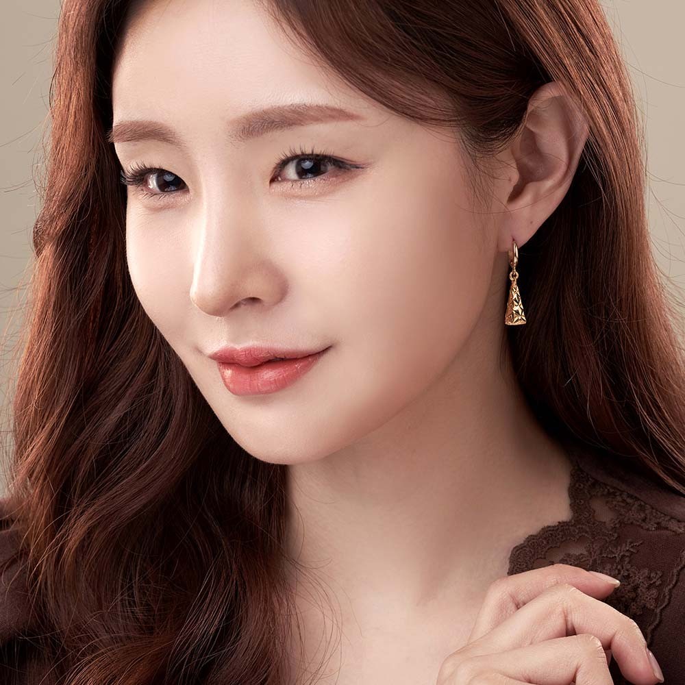 삼각 컷팅 원터치 귀걸이 요약정보 및 구매