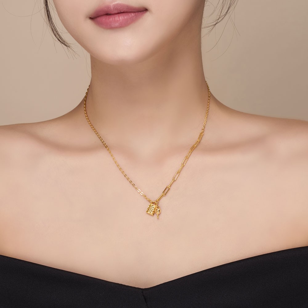 언발 클립체인 자물쇠 목걸이 요약정보 및 구매