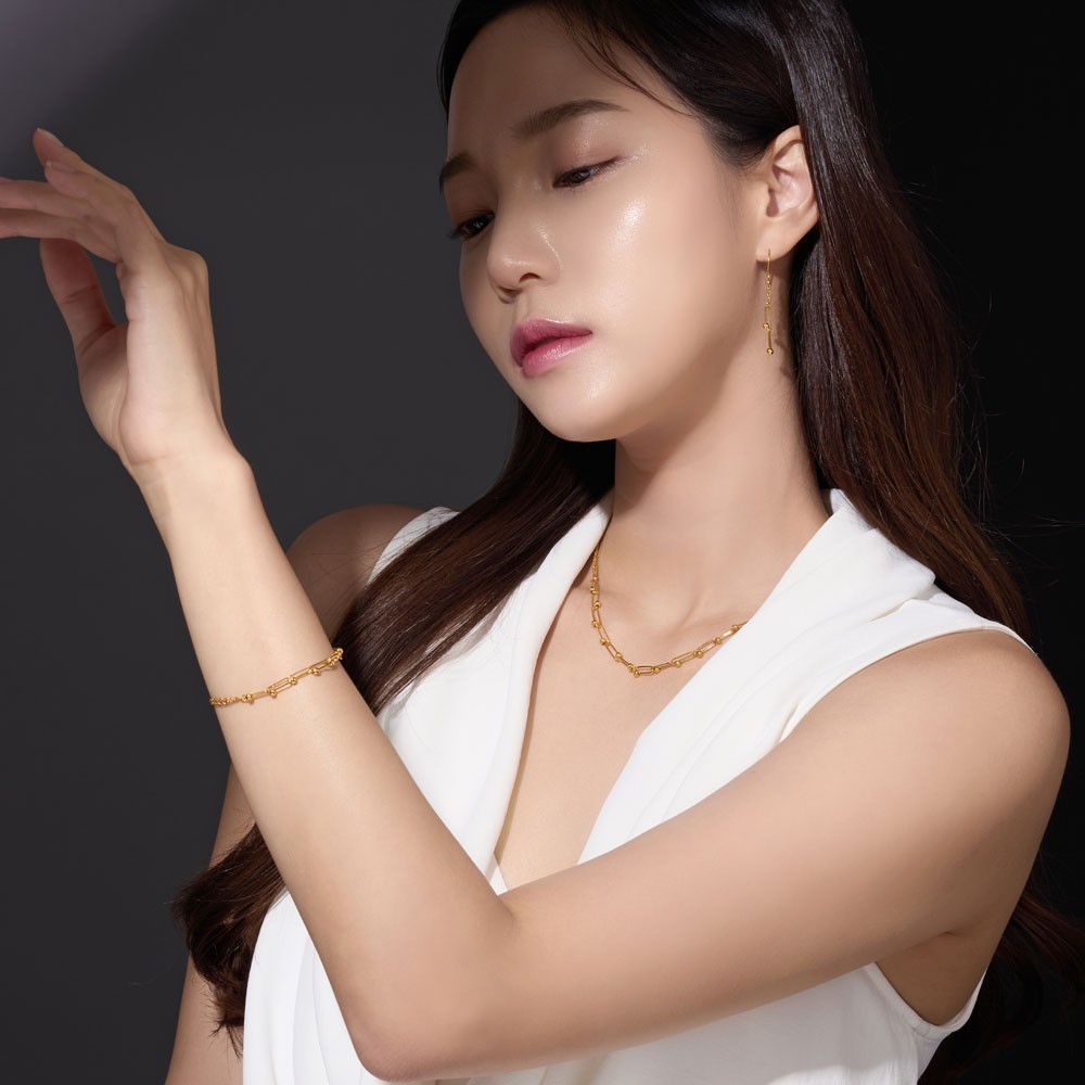 볼 클립 레이어드 팔찌 요약정보 및 구매