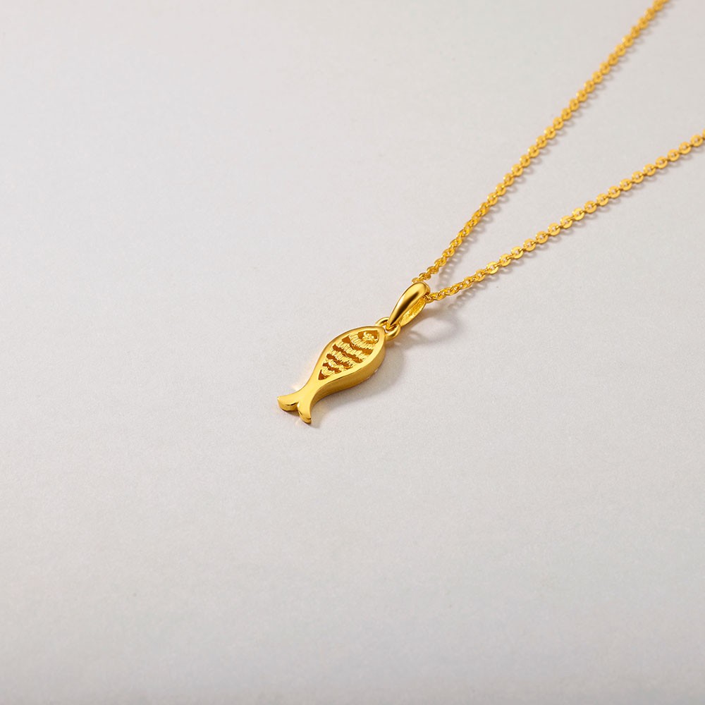 웨이브 물고기 펜던트 목걸이 요약정보 및 구매