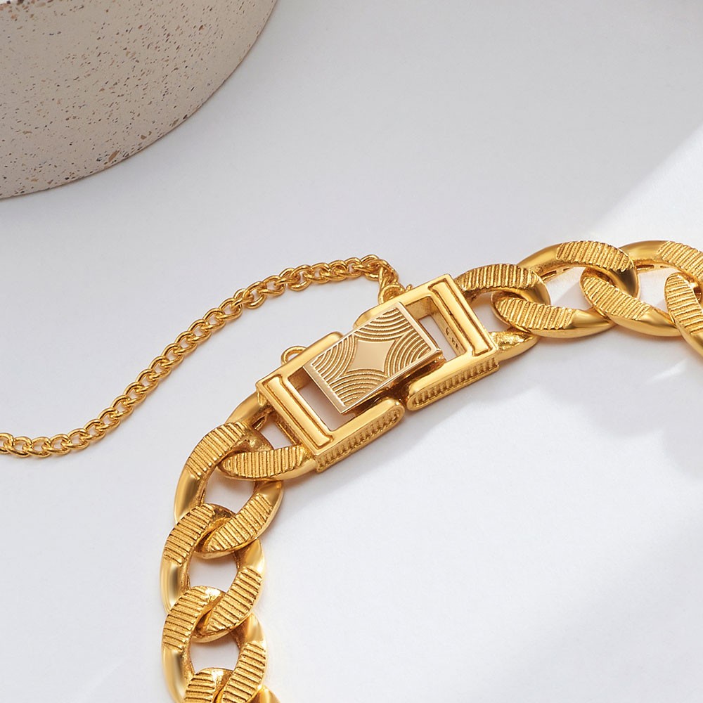 라운드 체인 그릴 팔찌 요약정보 및 구매