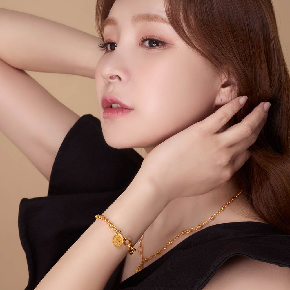 T 코인 할로우 볼드 팔찌 요약정보 및 구매