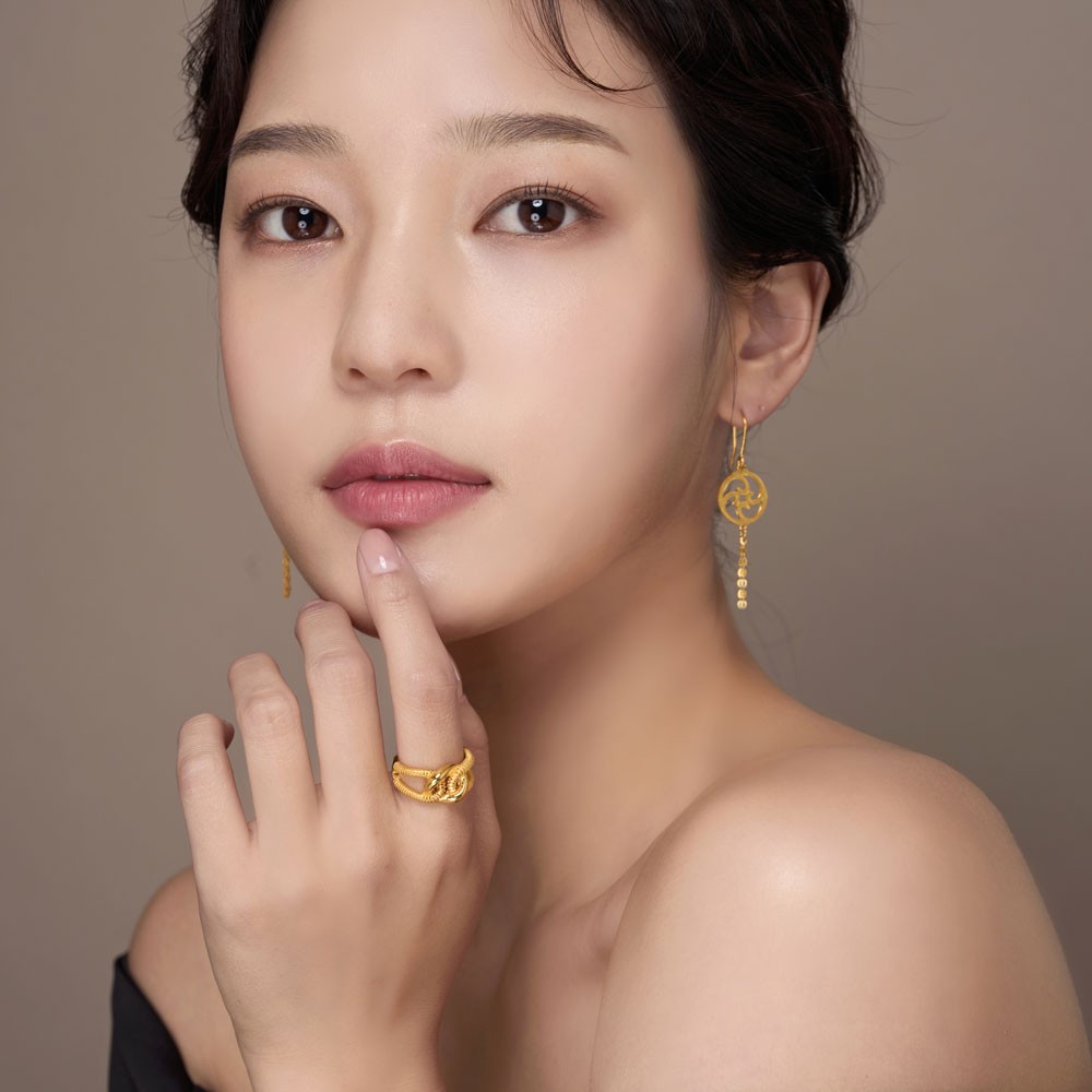 볼드 링 꼬임 콤비 반지 요약정보 및 구매