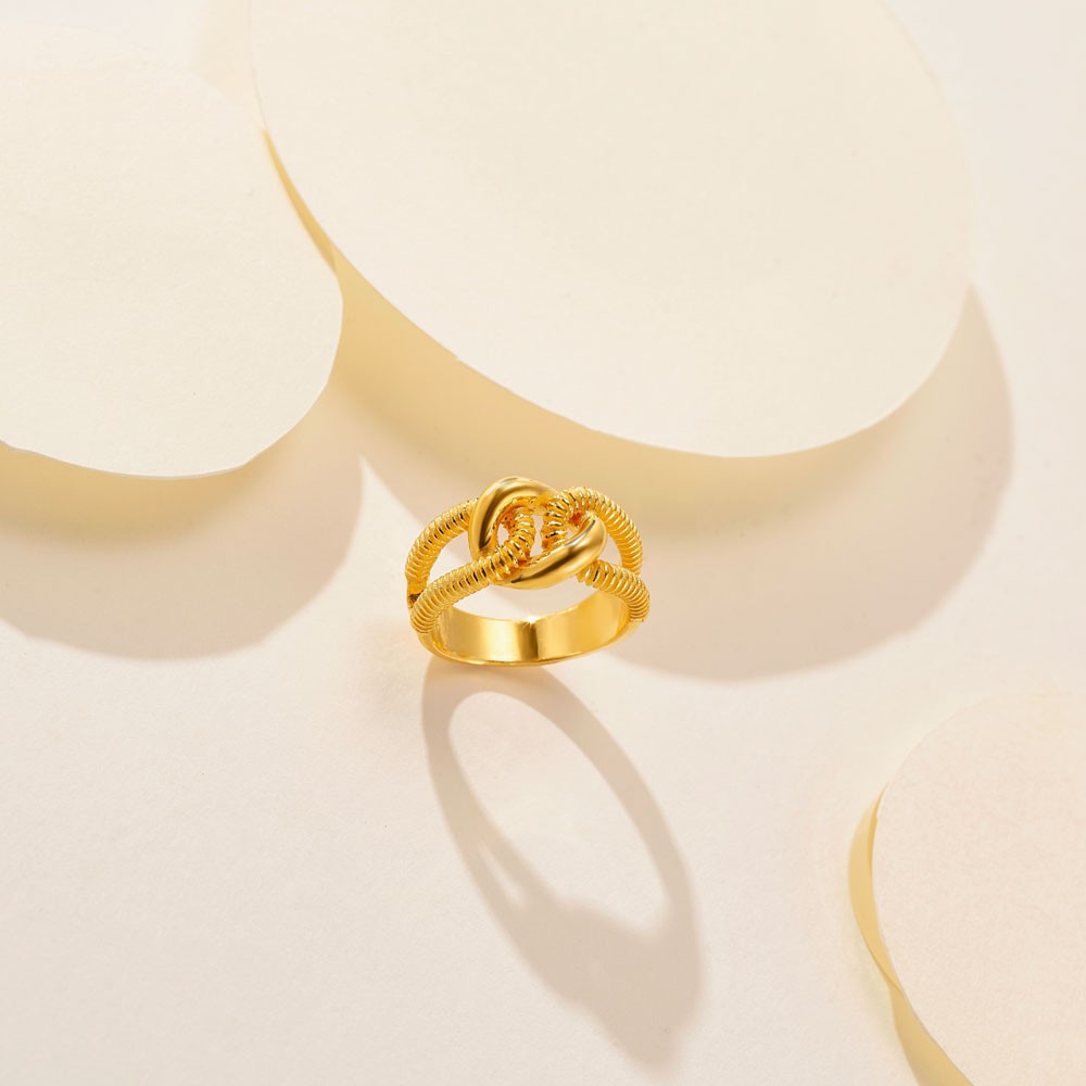 볼드 링 꼬임 콤비 반지 요약정보 및 구매