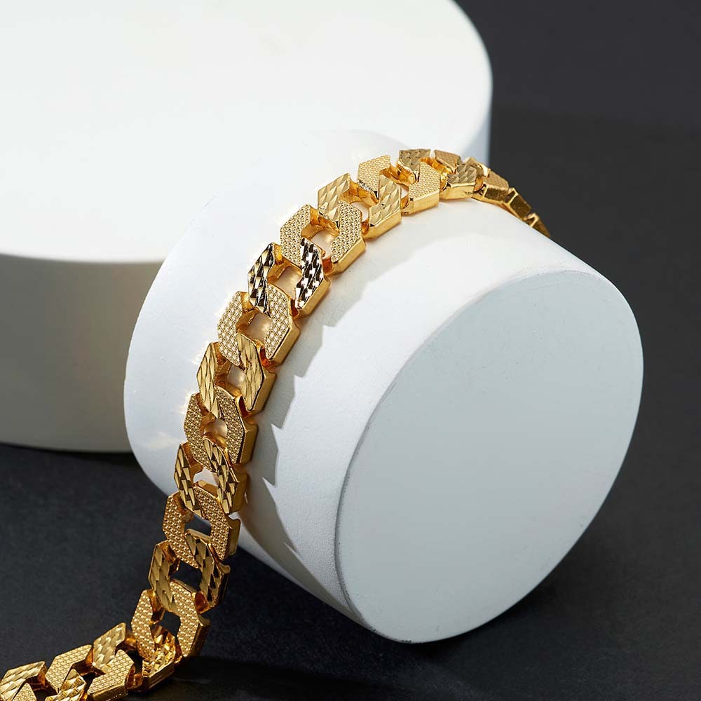 팔각 콤비 면 체인 팔찌 요약정보 및 구매