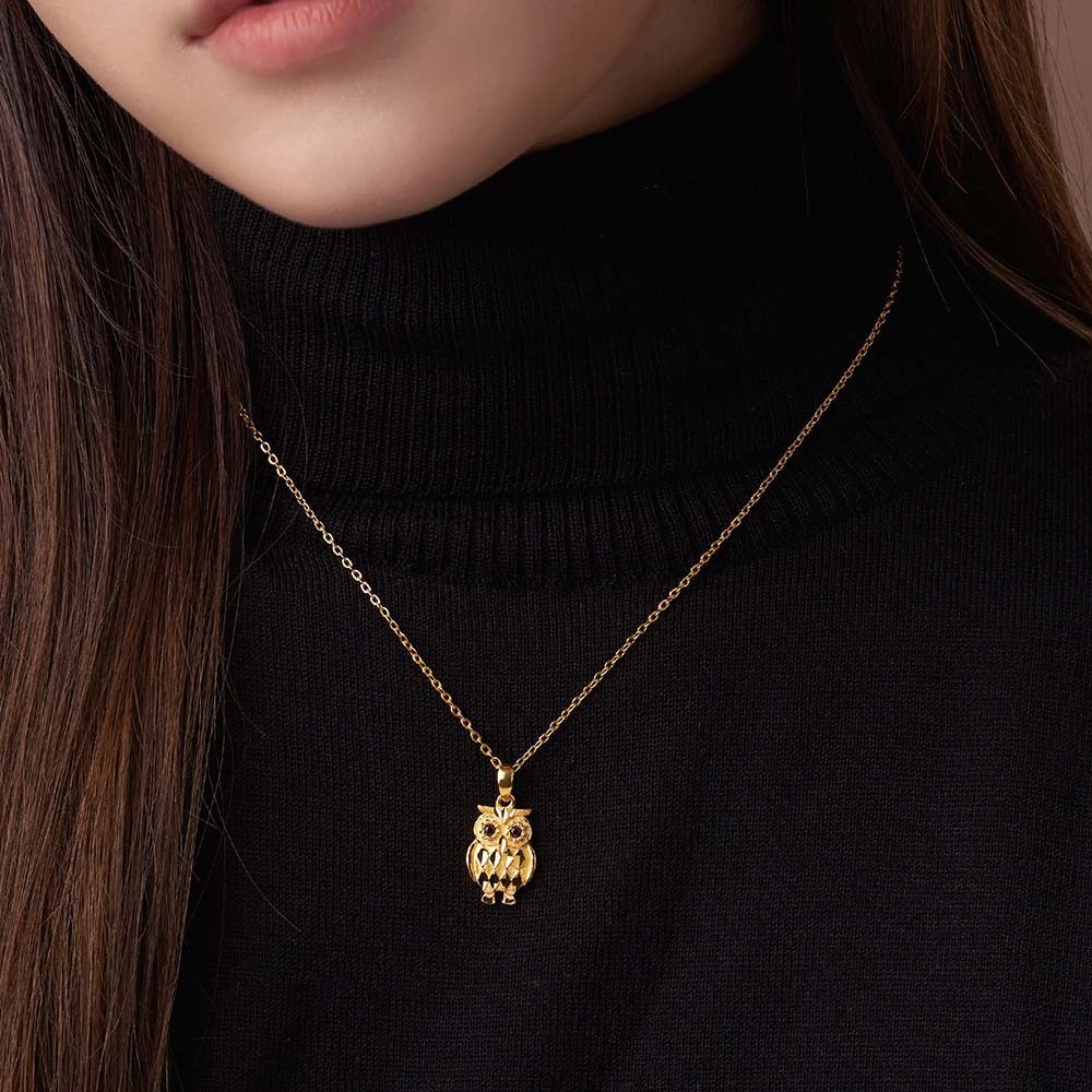 루비 부엉이 체크 펜던트 요약정보 및 구매