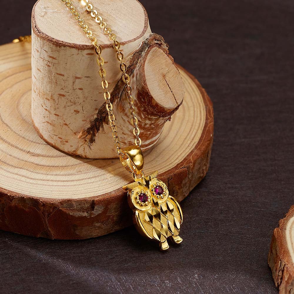 루비 부엉이 체크 펜던트 요약정보 및 구매