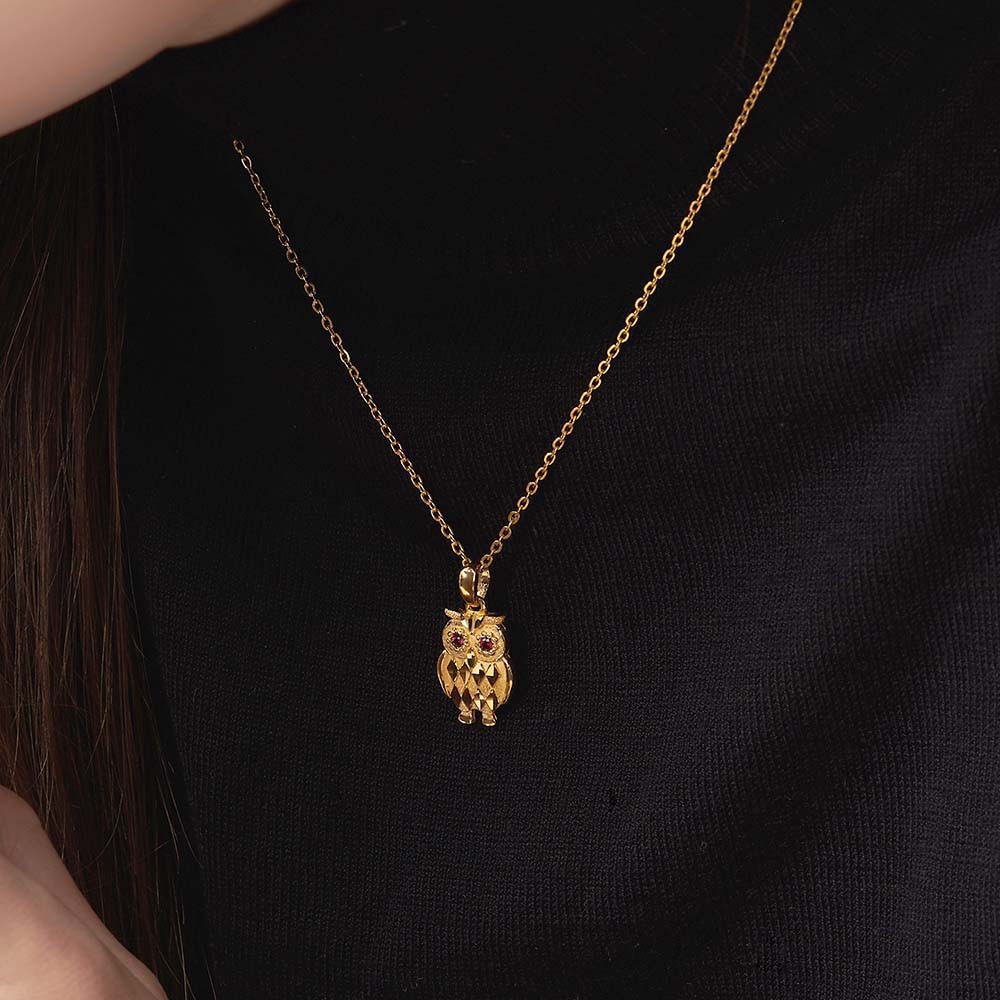 루비 부엉이 체크 펜던트 요약정보 및 구매