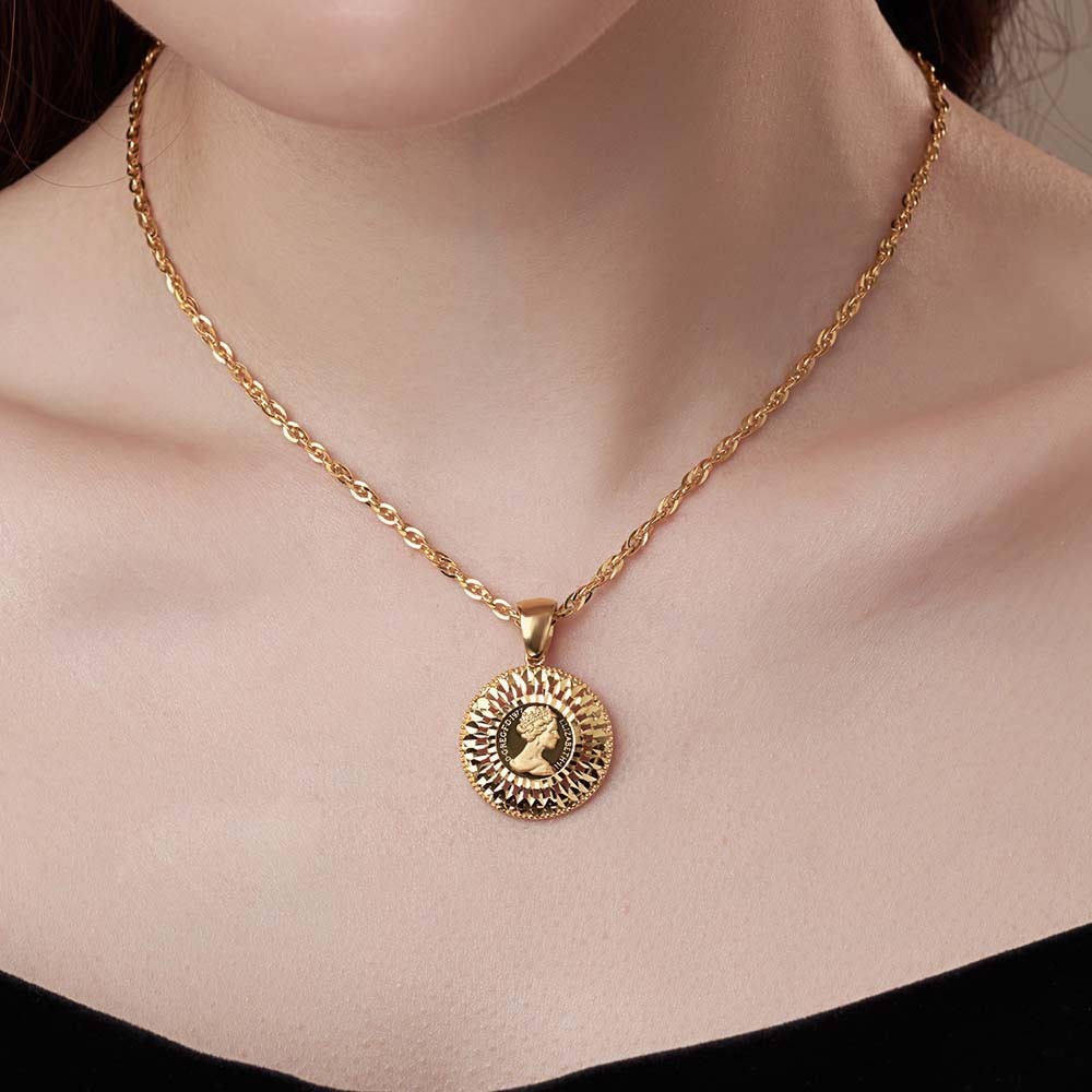 컷팅 엘리자베스 코인 펜던트 요약정보 및 구매