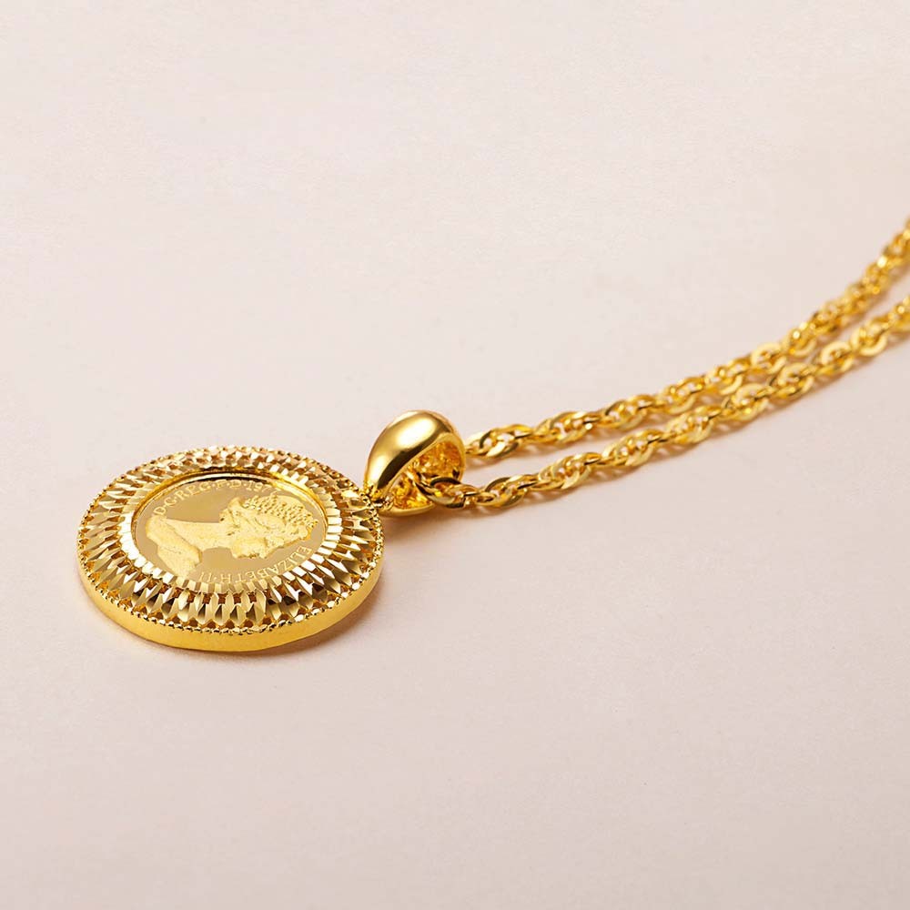 컷팅 엘리자베스 코인 펜던트 요약정보 및 구매