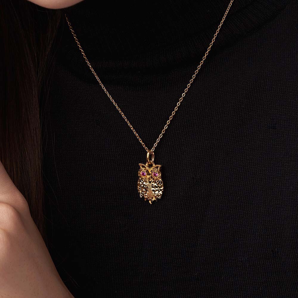 루비 부엉이 날개 펜던트 요약정보 및 구매