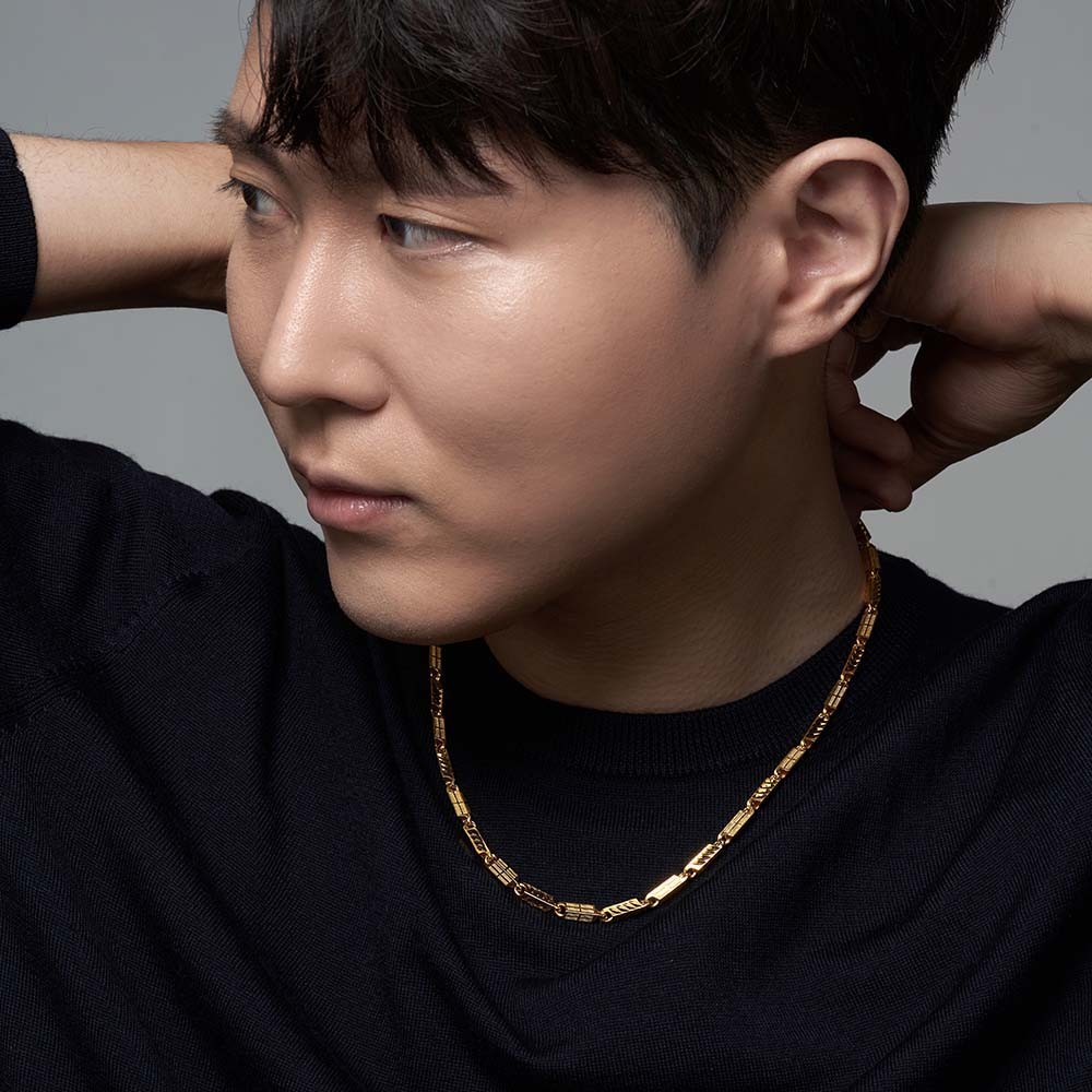 컷 샌딩 빗금 목걸이 요약정보 및 구매