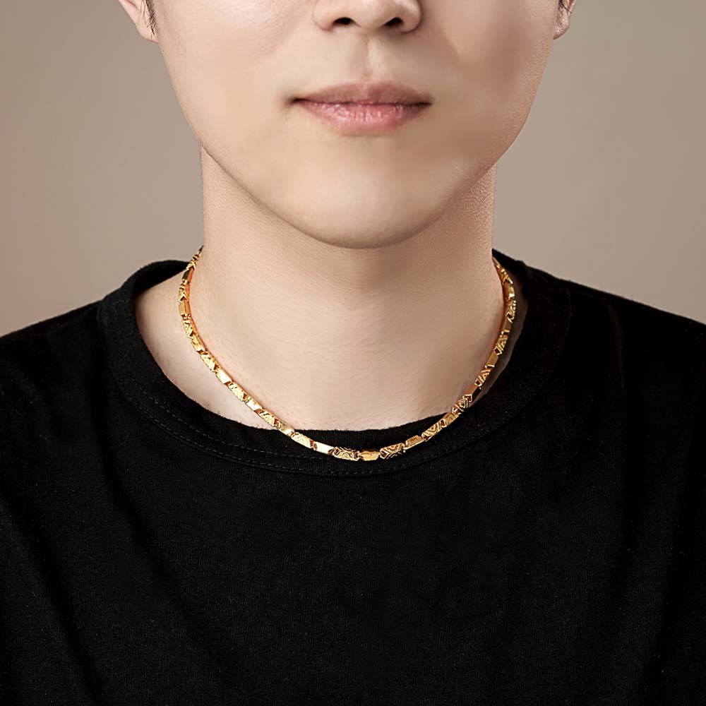 컷팅 민자 콤비 목걸이 요약정보 및 구매