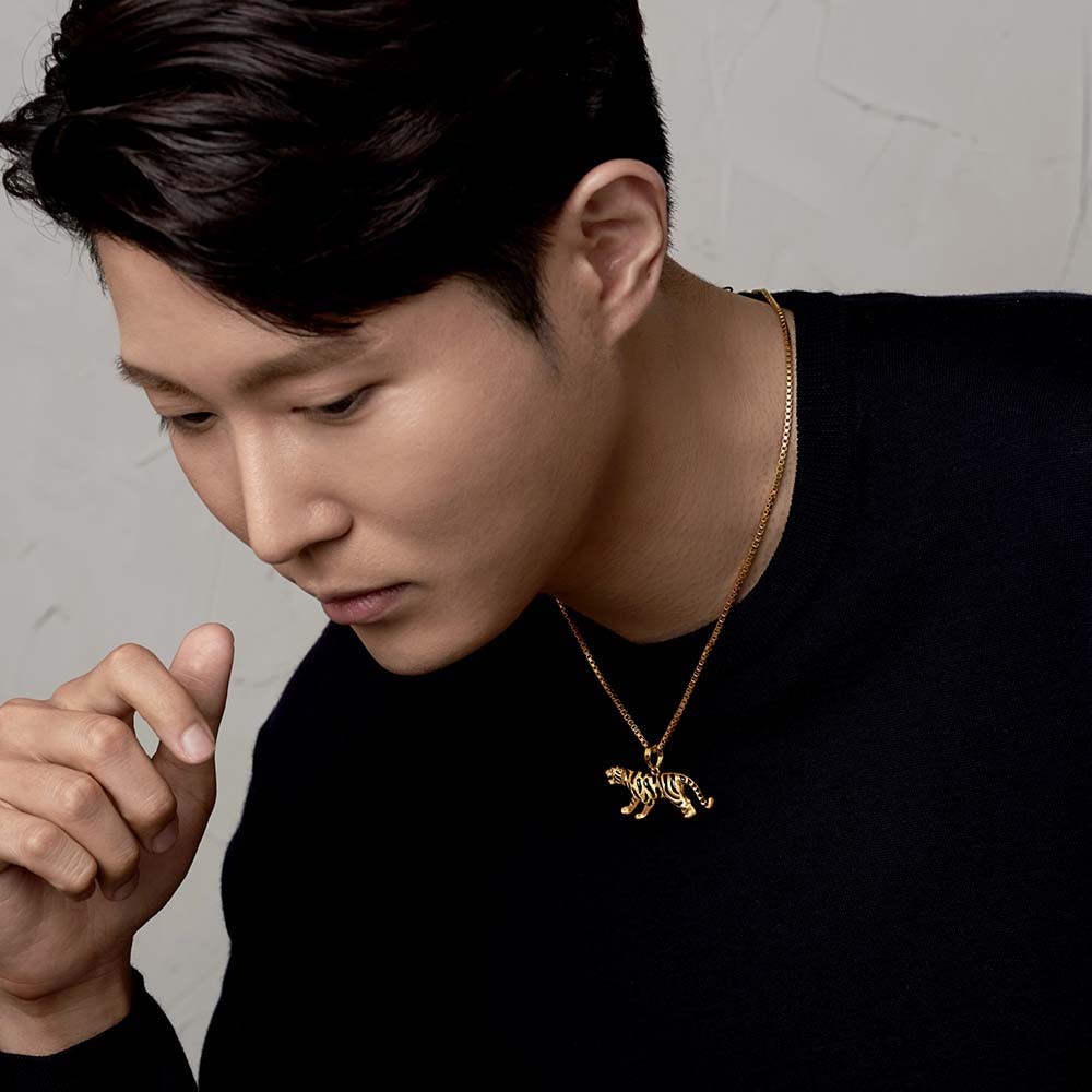 산 태극 호랑이 메달 목걸이 요약정보 및 구매