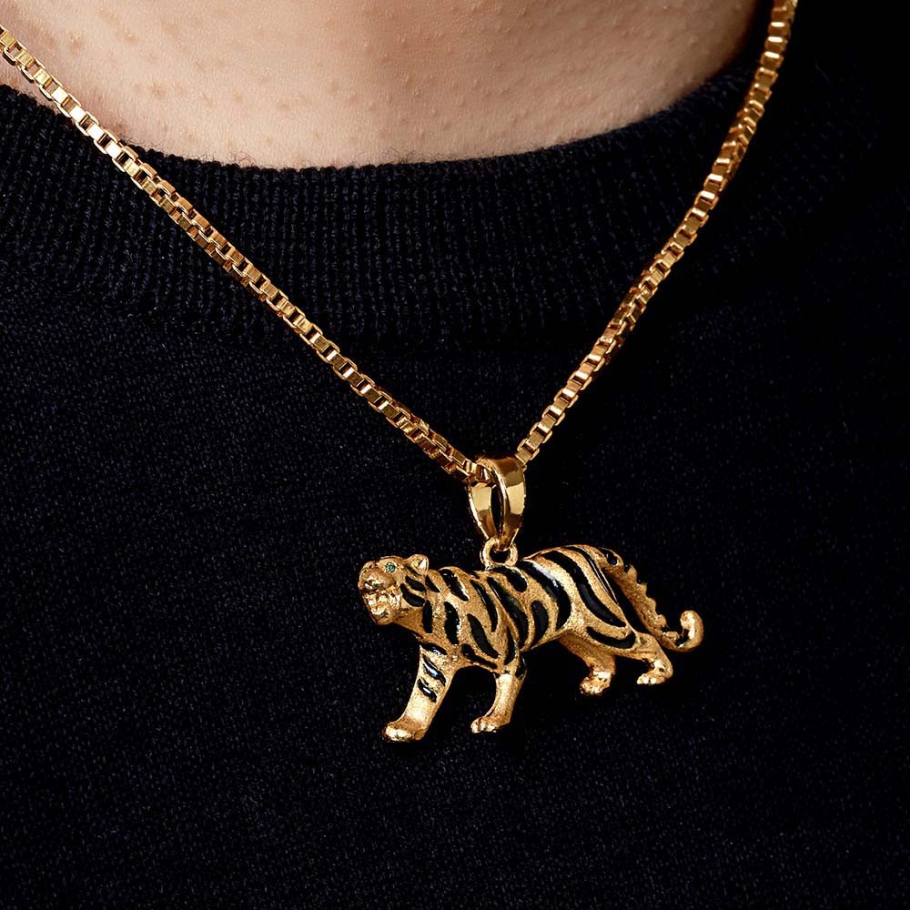 산 태극 호랑이 메달 목걸이 요약정보 및 구매