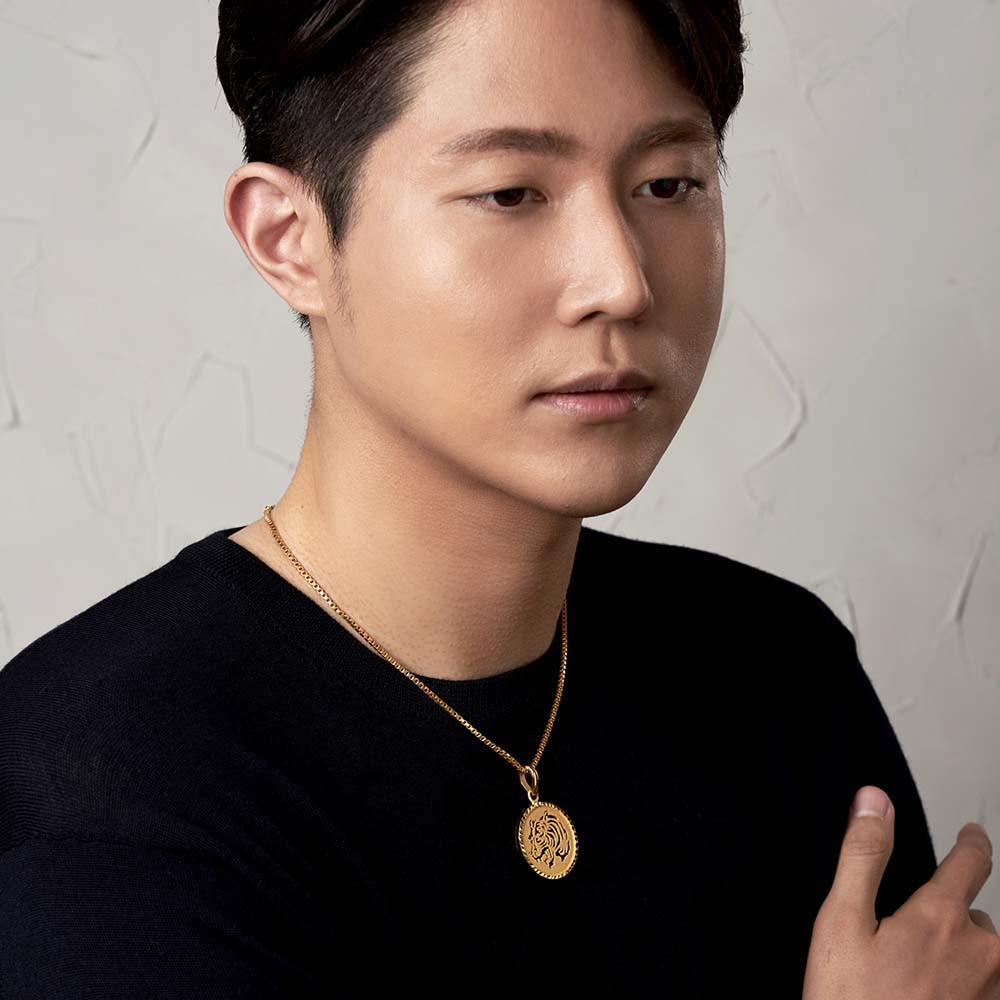 블랙 호랑이 메달 목걸이 요약정보 및 구매