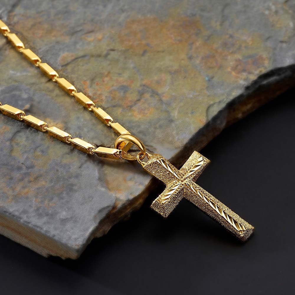 사선 컷 십자가 메달 목걸이 요약정보 및 구매
