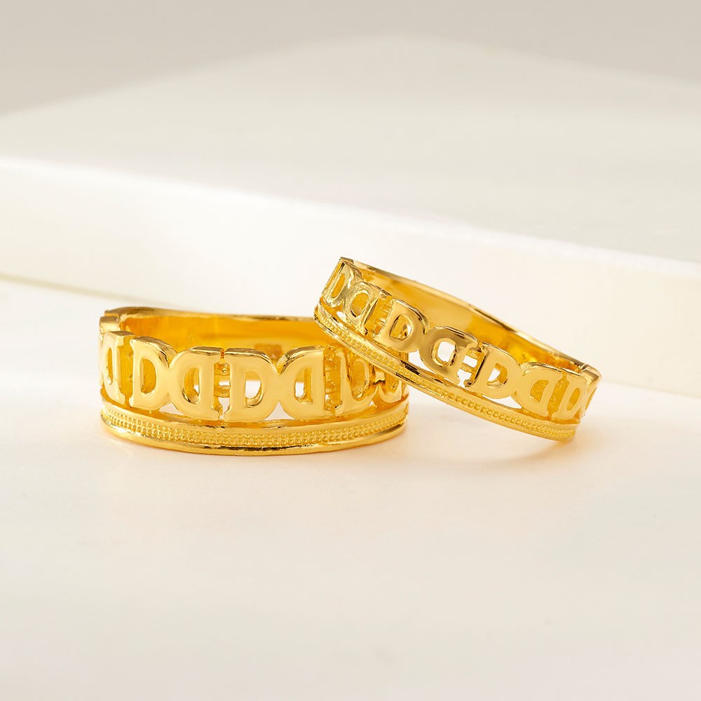 라인 D 체인 커플 반지 요약정보 및 구매