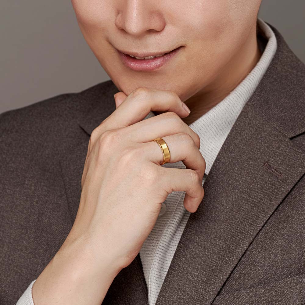 민자 톱니 남자 반지 요약정보 및 구매