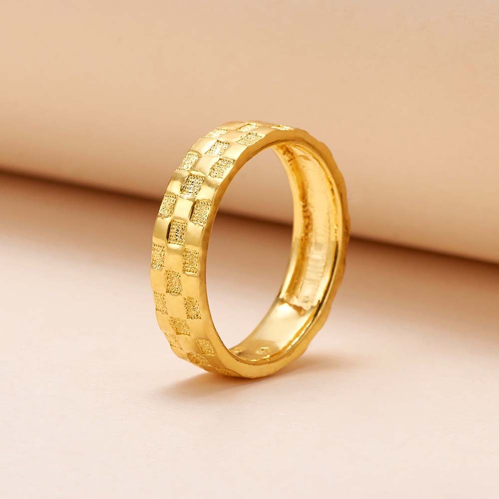 체크 패턴 남자 반지 요약정보 및 구매