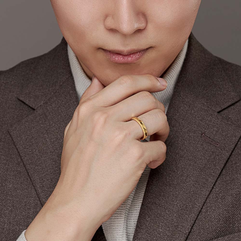 컷팅 밀그레인 남자 반지 요약정보 및 구매