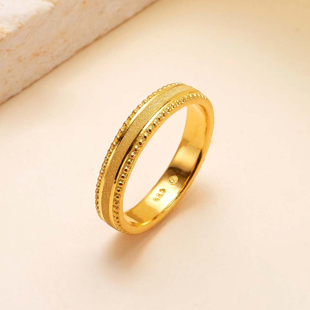 심플 샌딩 밀그레인 남자 반지 요약정보 및 구매