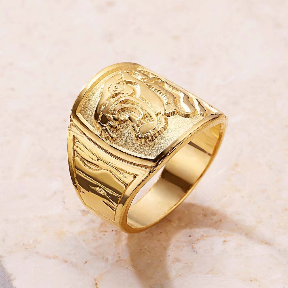 유광 호랑이 스퀘어 반지 요약정보 및 구매