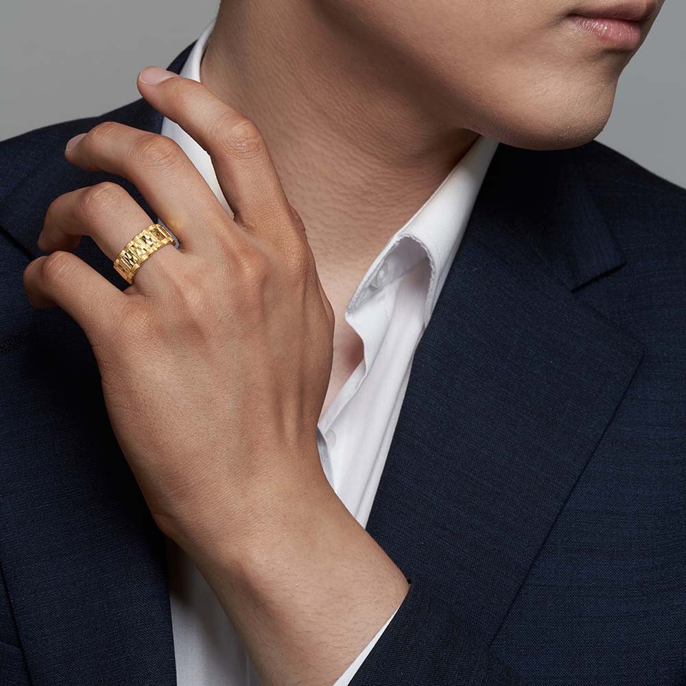 컷팅 물결 남자반지 요약정보 및 구매