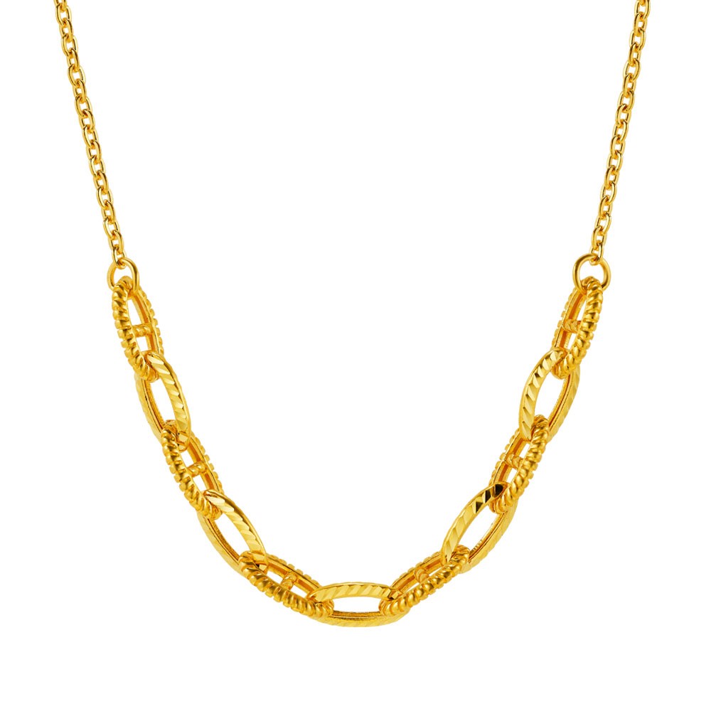 볼드 링크 체인 하프 목걸이 요약정보 및 구매