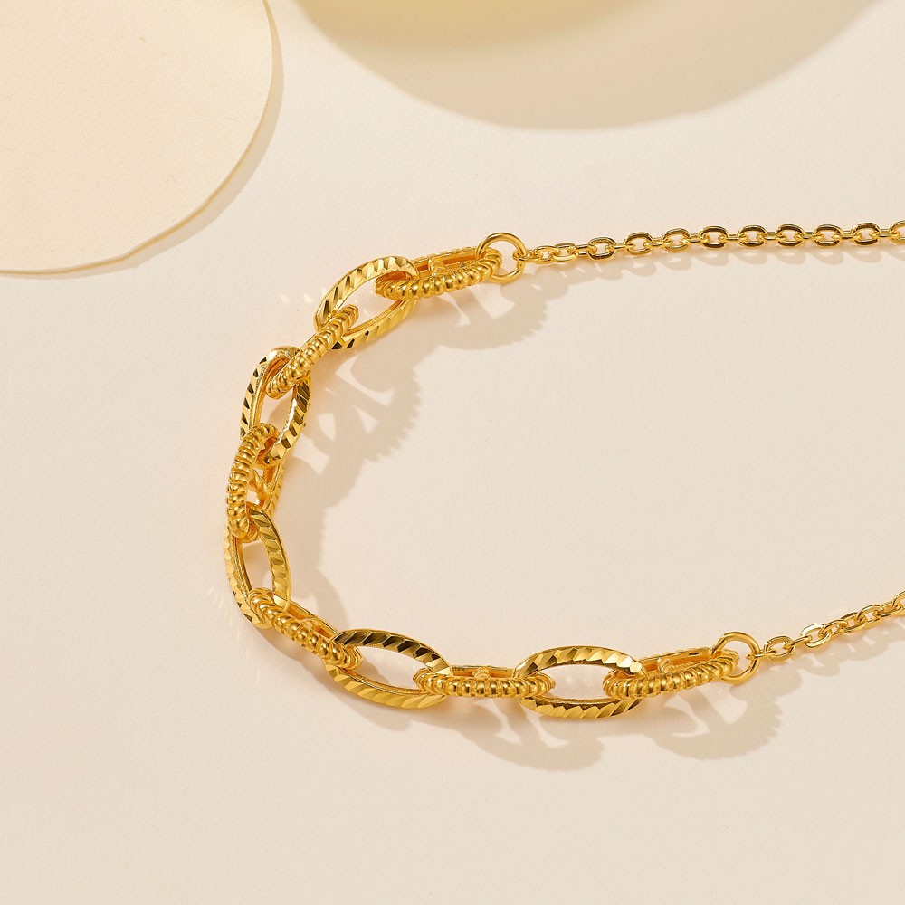 볼드 링크 체인 하프 목걸이 요약정보 및 구매