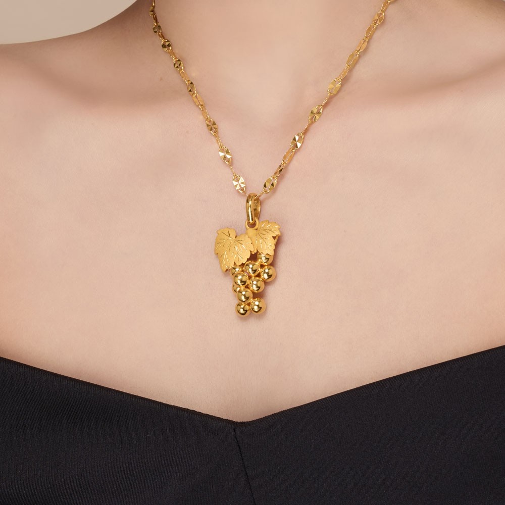 볼륨 포도 펜던트 목걸이 요약정보 및 구매