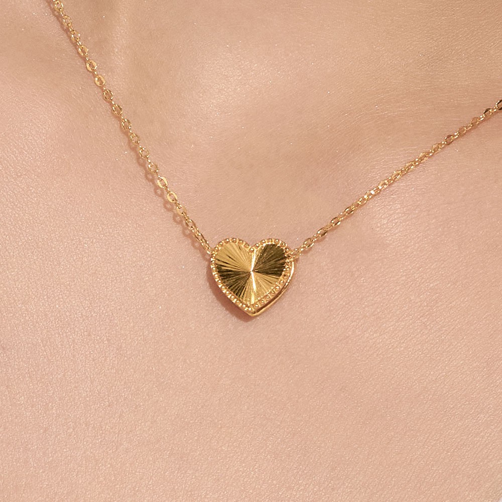 빗살 하트 목걸이 요약정보 및 구매