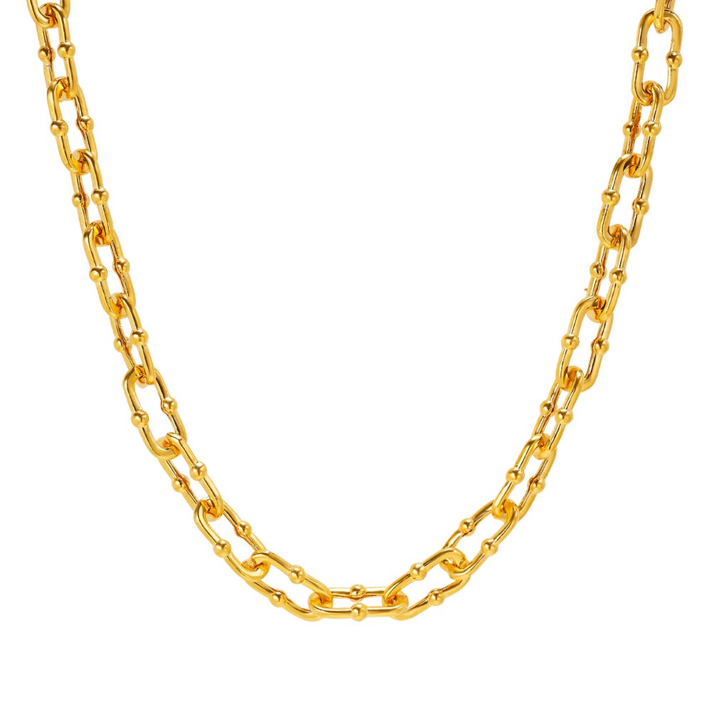 더블 볼 링크 체인 목걸이 요약정보 및 구매