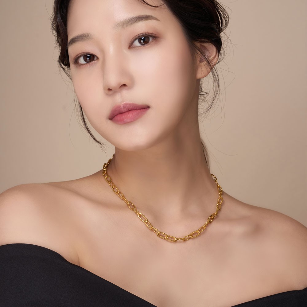 더블 볼 링크 체인 목걸이 요약정보 및 구매