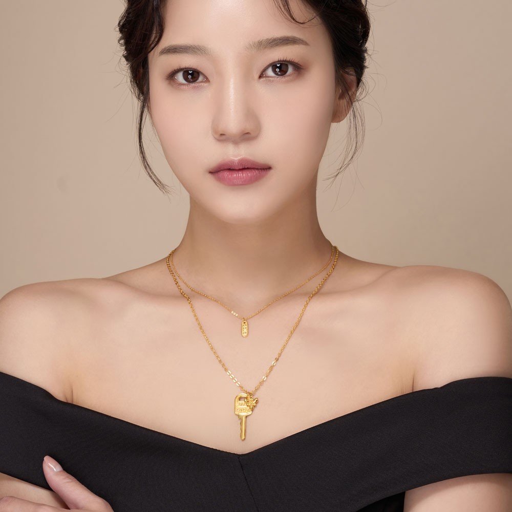 레이어드 럭 키 꿀벌 목걸이 요약정보 및 구매